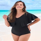 Flutter-Sleeve One-Piece image number null