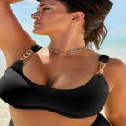 Chain Accent Underwire Bikini Top image number null