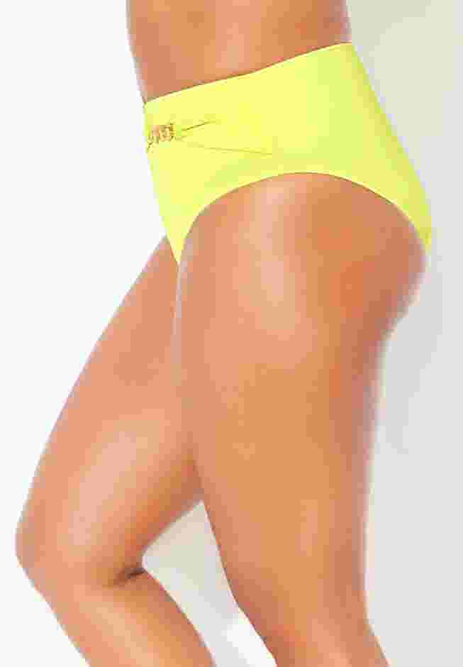 High Waist Chain Accent Swim Brief image number 4