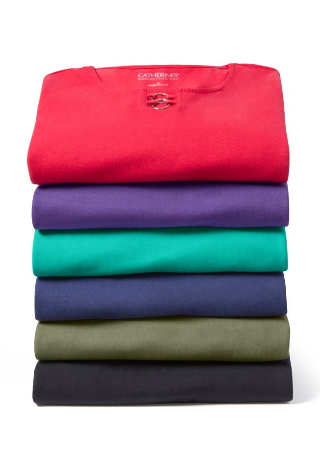 Suprema&reg; Studio Double-Ring Tee image number 4