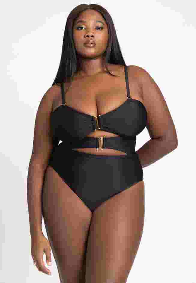 Strapless Hardware Detail One Piece image number 0