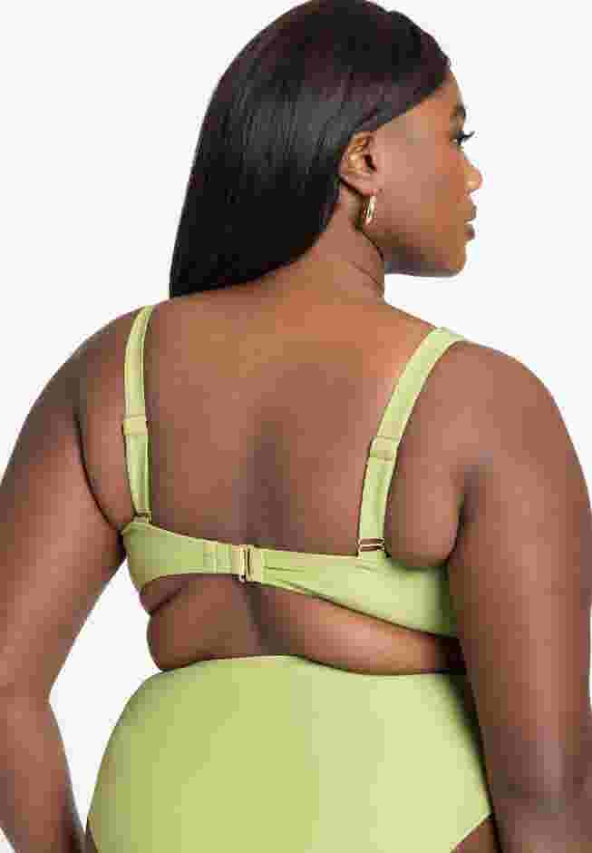 One Shoulder Ring Hardware Bikini Top image number 2