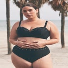 Grommet Detail Bikini Top image number null