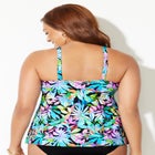 Flyaway Bandeau Tankini Top image number null