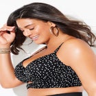 Bra Sized Lace Back Underwire Bikini Top image number null