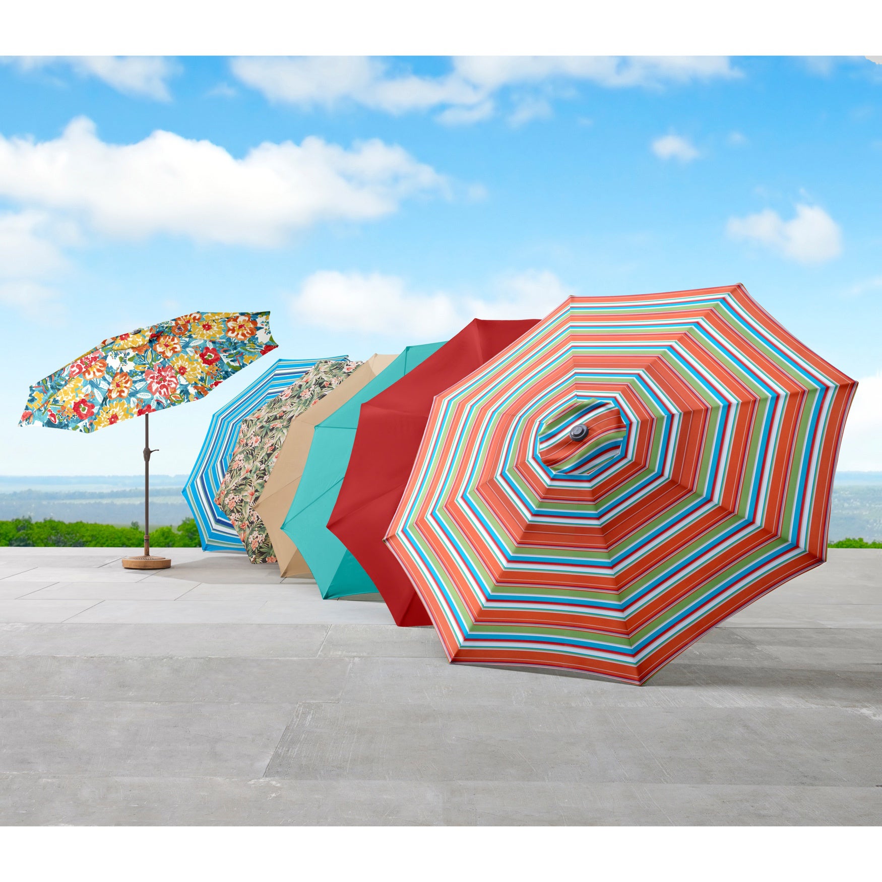 9 Ft. Tilt-and-Crank Umbrella image number 8