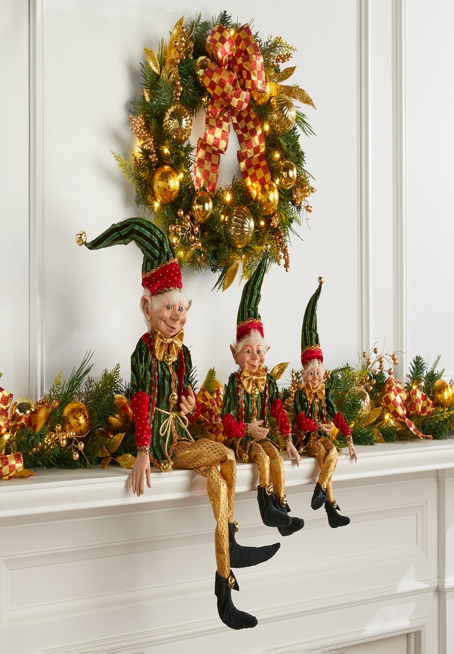 38"H Posable Christmas Elf image number 1