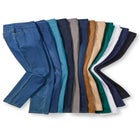 Flex-Fit Pull-On Straight-Leg Gap-Free Stretch Denim Jeans image number null