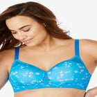 Stay-Cool Wireless Wicking T-Shirt Bra image number null