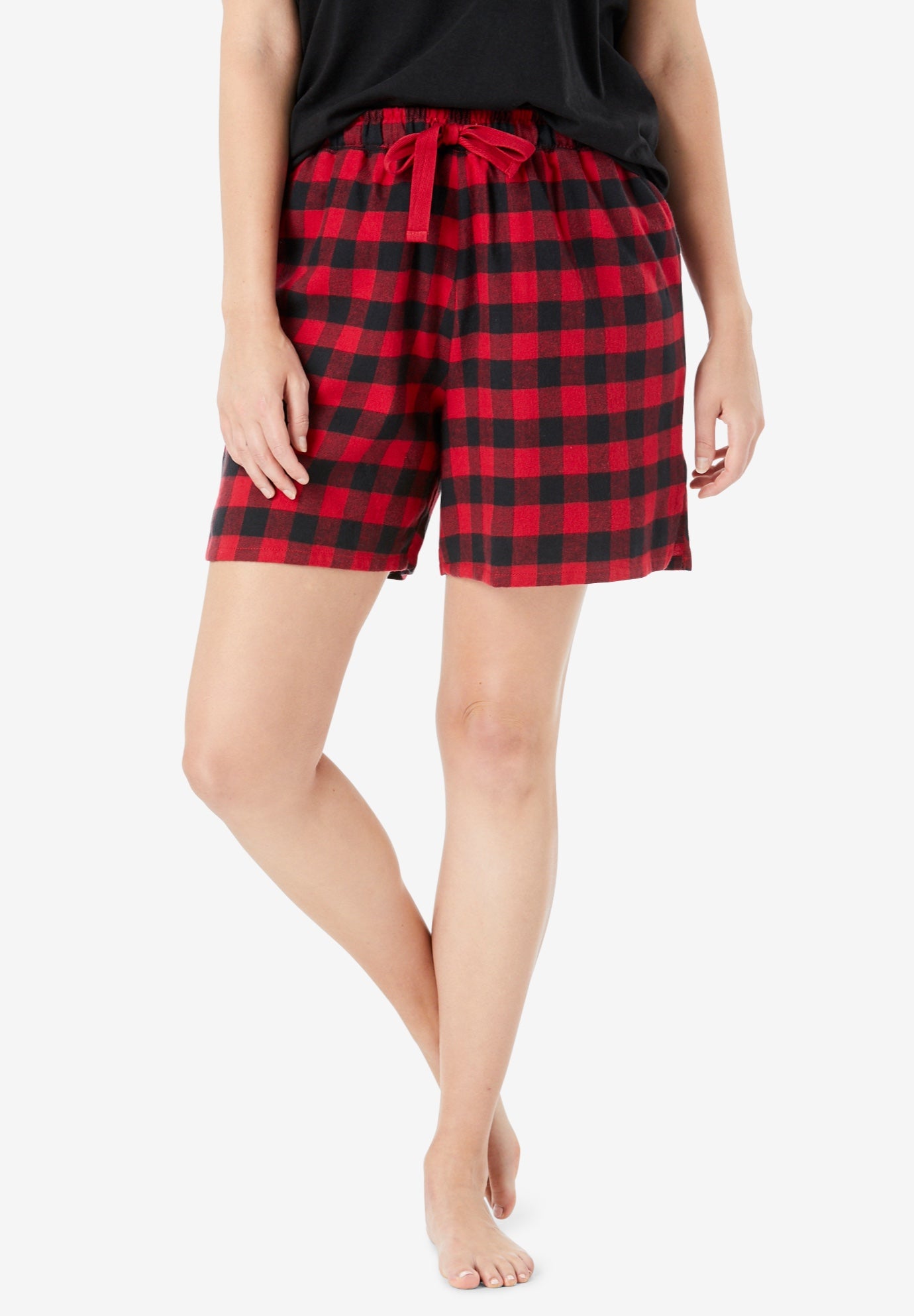 Flannel Pajama Short image number 0
