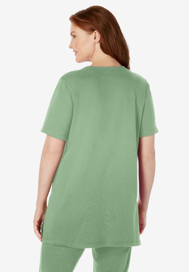 7-Day Short-Sleeve Baseball Tunic image number 1