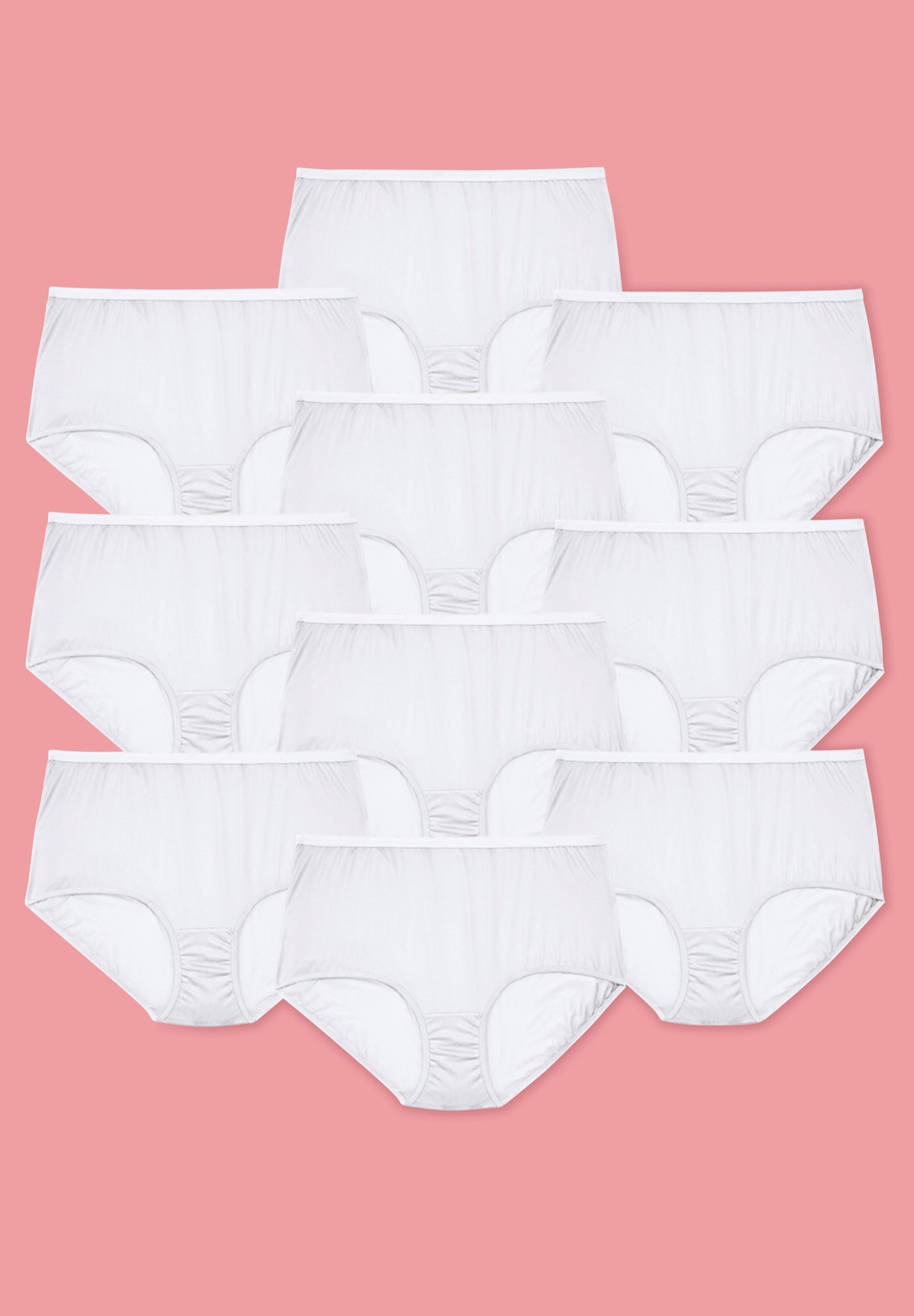 Full Coverage Cotton Brief 10-Pack image number 0