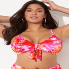 Mentor Tie Front Bikini Top image number null