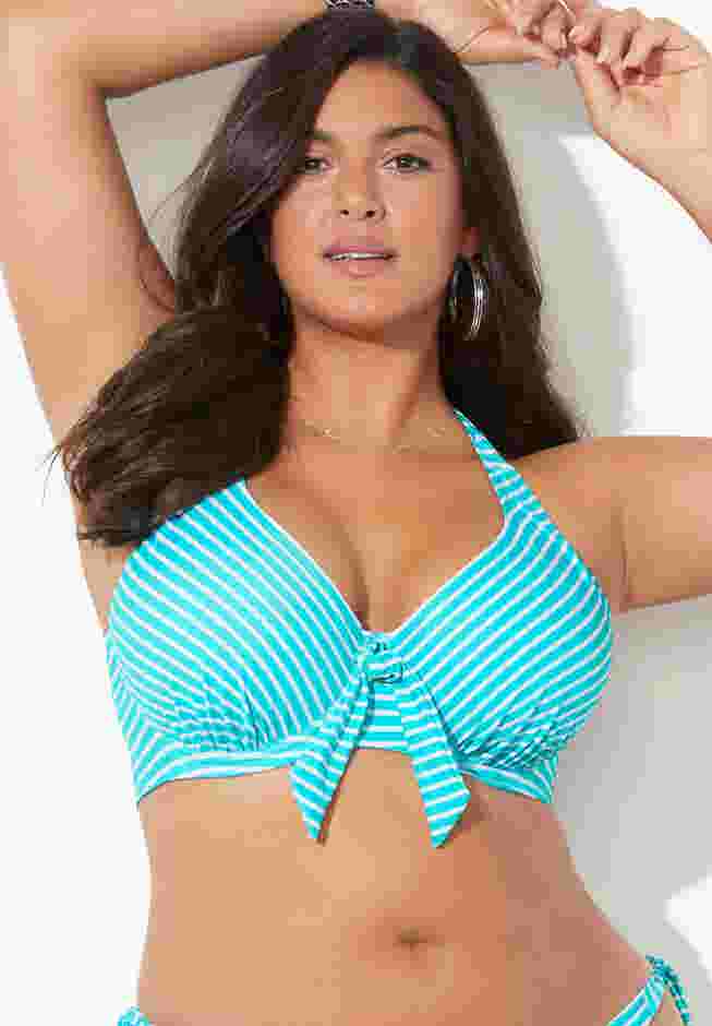 Belle Halter Underwire Bikini Top image number 0