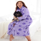 Plush Wrap Robe image number null