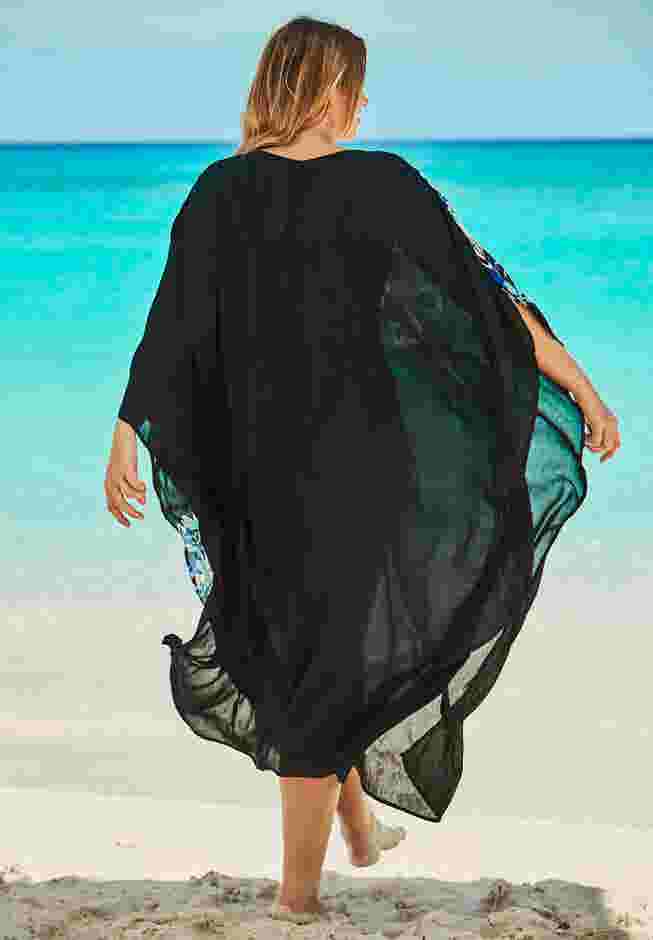 Long Embellished Cover Up  image number 1