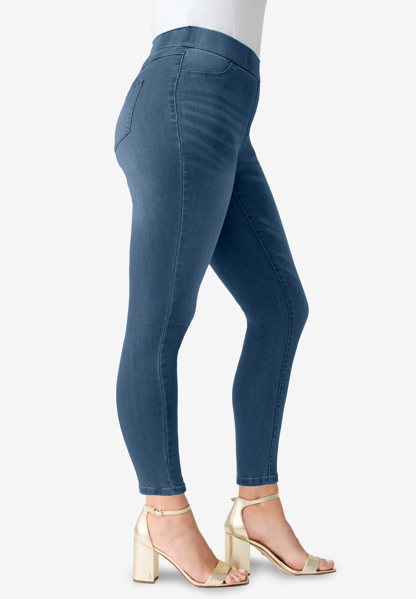 Plus Size 360&deg; Stretch Jegging image number 0