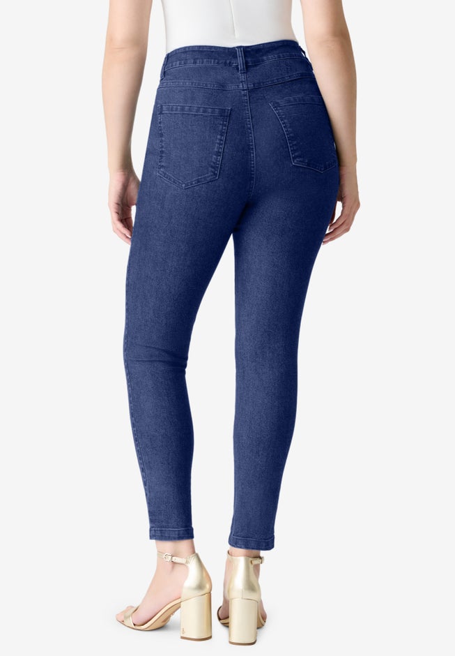 Plus Size Classic Stretch Slim Jean image number 1