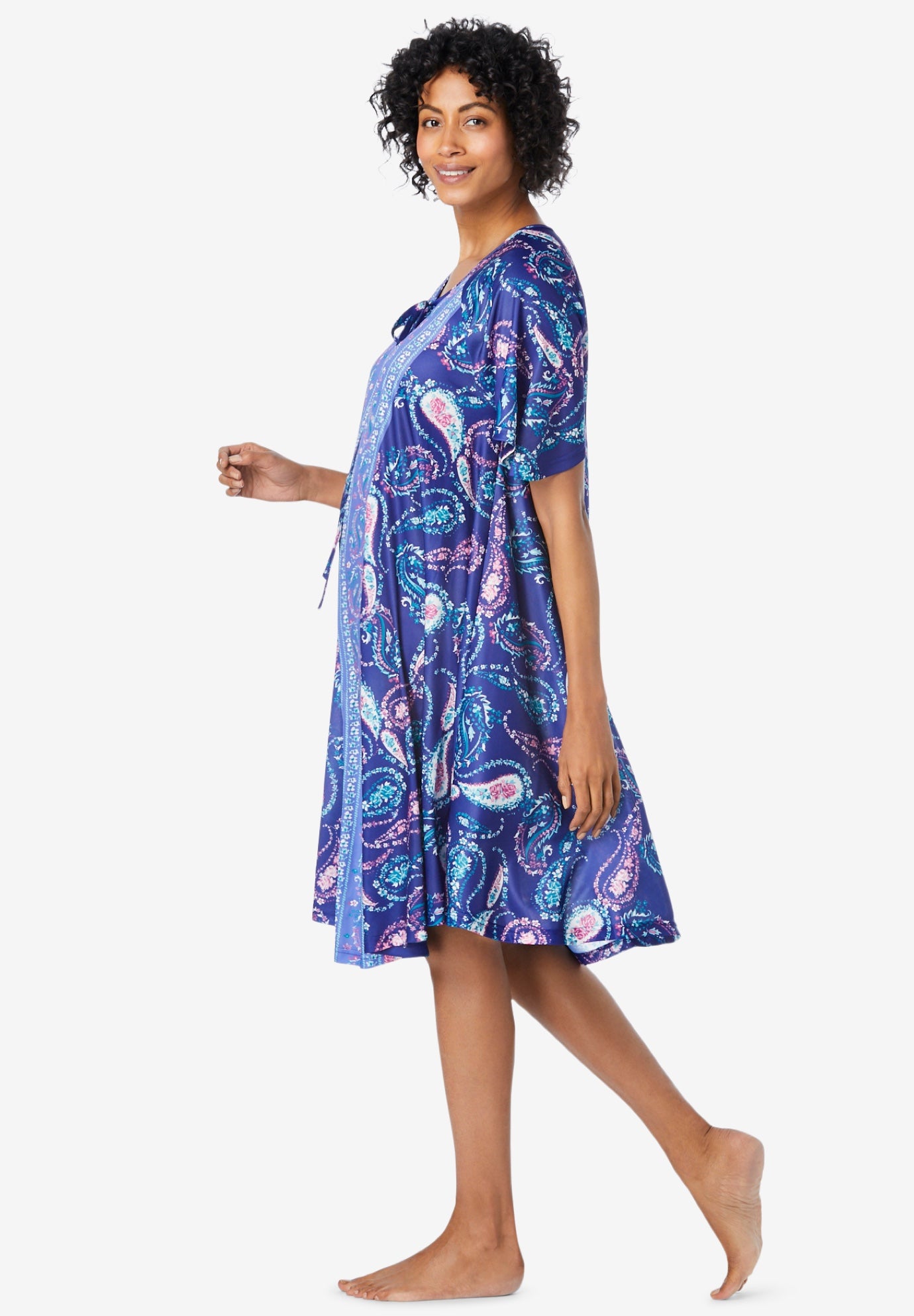 Short Sweeping Printed Lounger image number 3