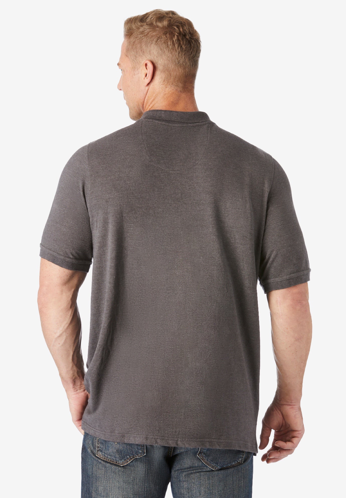 Shrink-Less&trade; Pocket Piqu&eacute; Polo image number 4