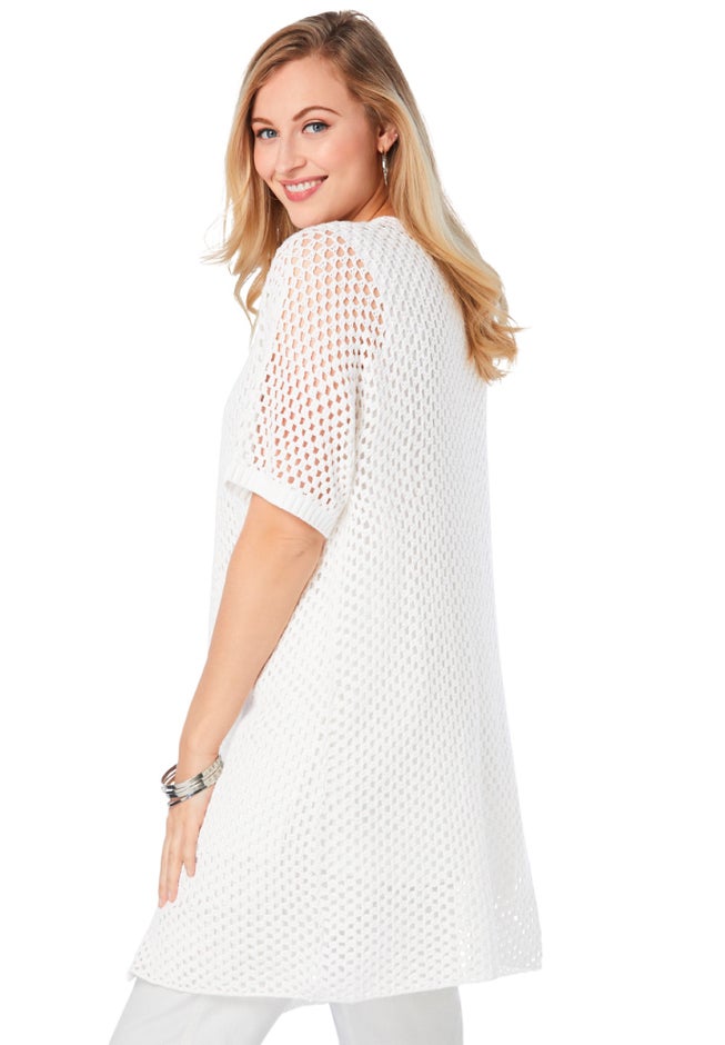 Crochet Long Cardigan image number 2