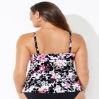 Tie Front Underwire Tankini Top image number null