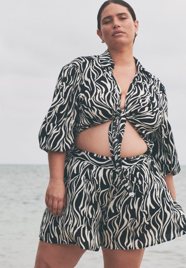 Printed Swing Short image number 3