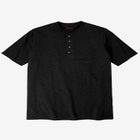 Heavyweight Longer-Length Short-Sleeve Henley Shirt image number null