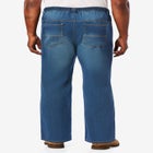 5-Pocket Relaxed Fit Denim Look Sweatpants image number null