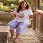 2-Piece Capri Cotton PJ Set image number 8