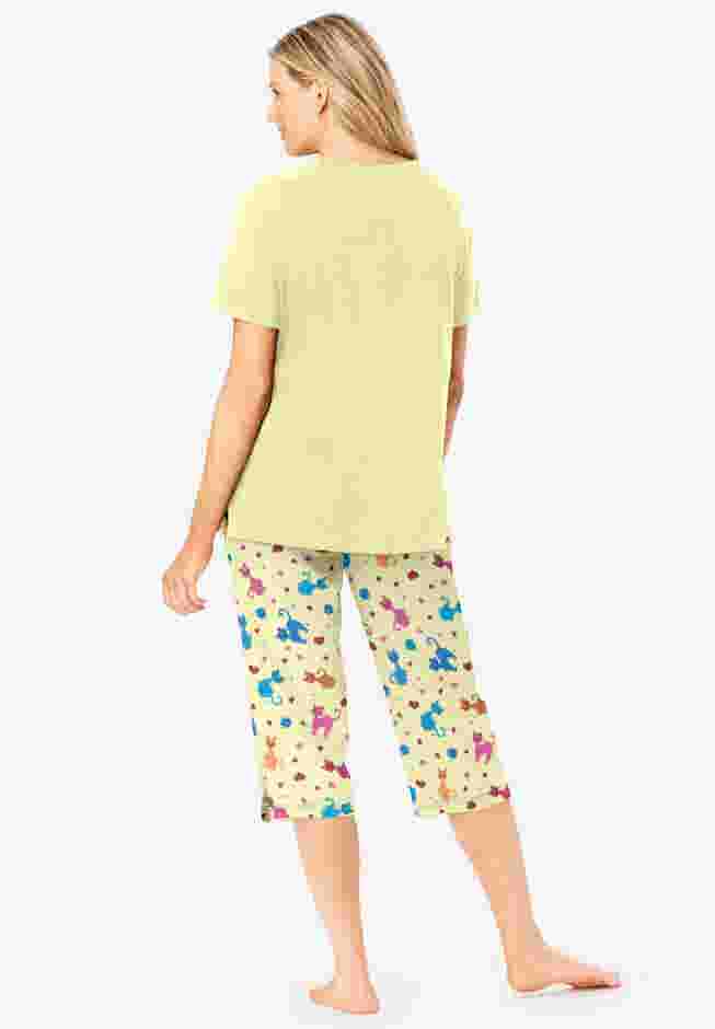 2-Piece Capri PJ Set image number 1