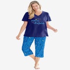 2-Piece Capri PJ Set image number null