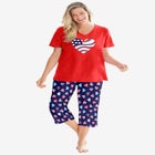 2-Piece Capri PJ Set image number null