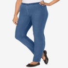 Fineline Stretch Denim Skinny Pull-On Jeans image number 0