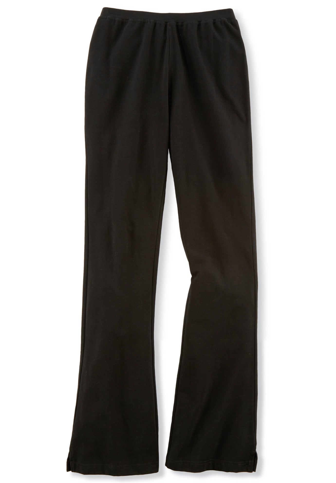 Stretch Ponte Knit Pull-On Bootcut Pants image number 6