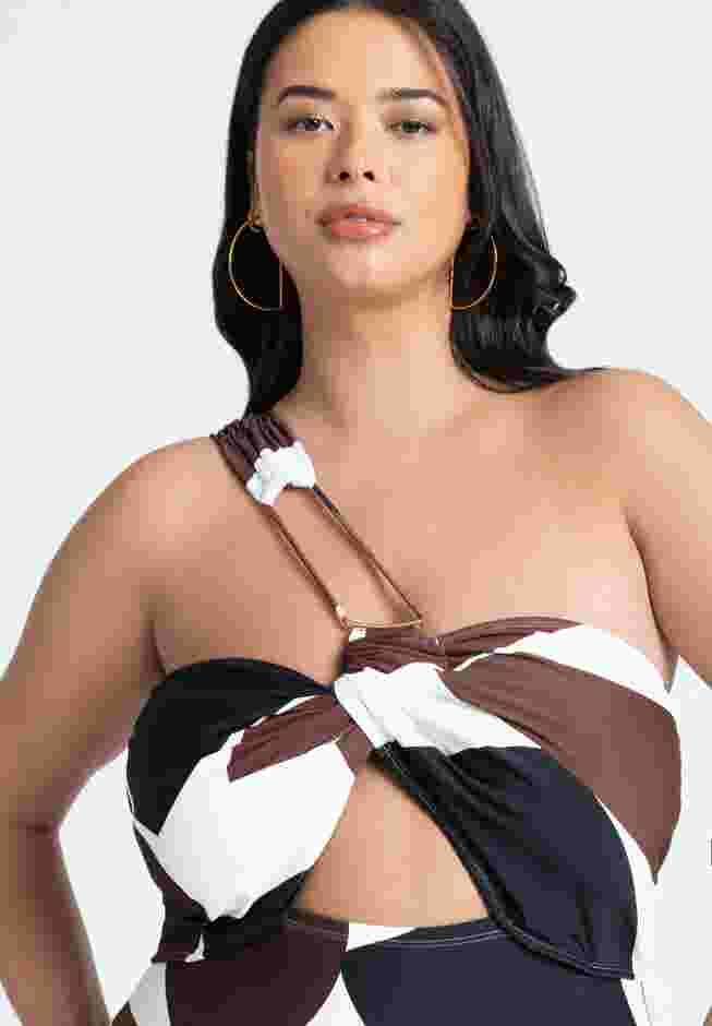String One Shoulder With Front Cut-Out image number 2