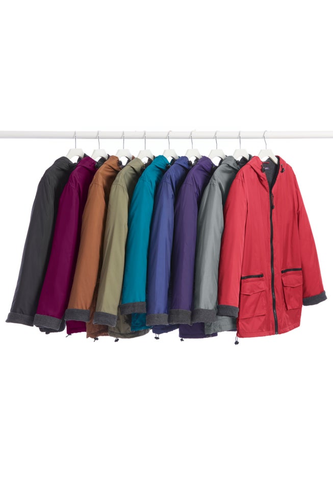 Plus Size Hooded Nylon Jacket image number 9