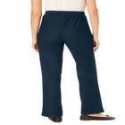 Fineline Stretch Denim Wide-Leg Pull-On Jeans image number null