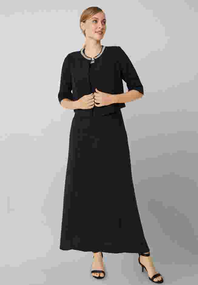 2-Piece Beaded Jacket Dress image number 0