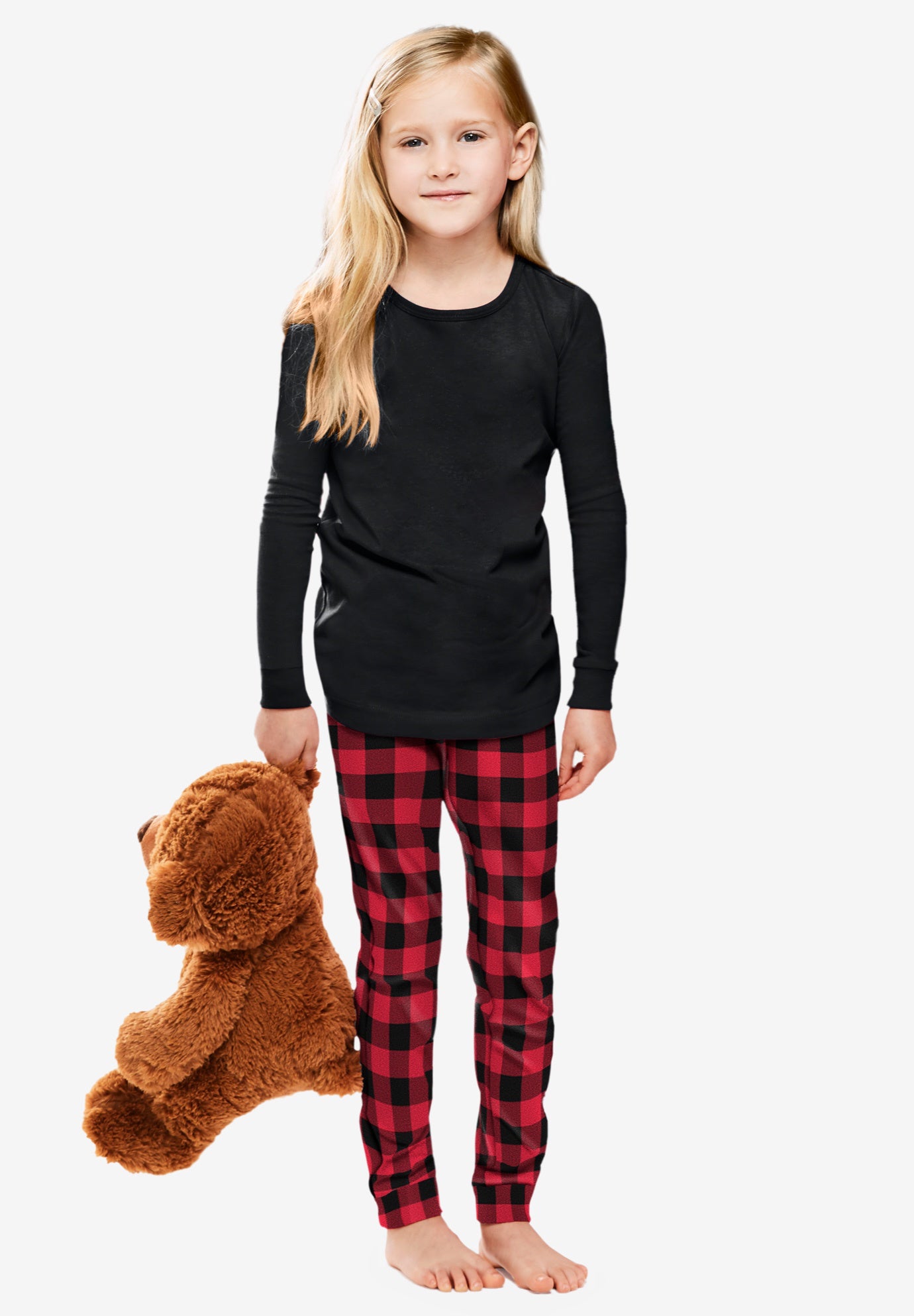 2-Piece Child&rsquo;s Unisex Holiday PJ Set image number 0