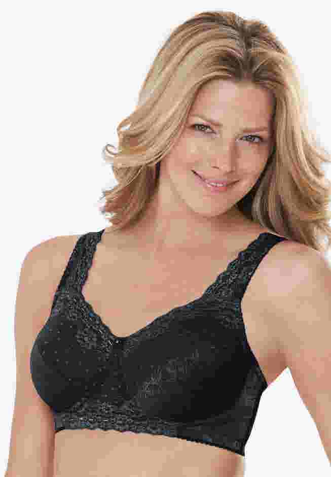 Side Wire Lace Bra image number 0