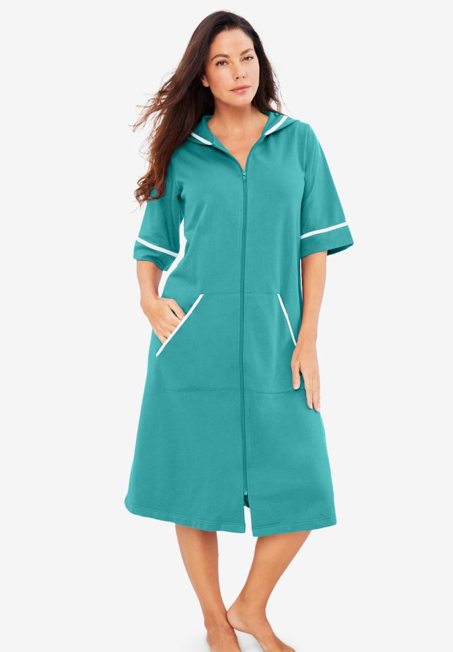 Short French Terry Robe image number 0