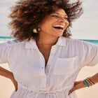 Sun Breeze Gauze Dress Cover Up image number null