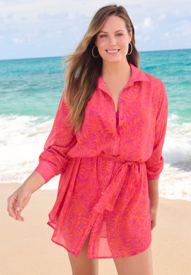 Button-Down Cover Up image number 0