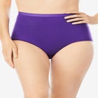 Full Coverage Stretch Cotton Brief 5 Pack image number 2