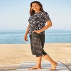 Cross-Back Swim Tee image number null