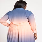 Ombre Button Front Cover Up Top image number null