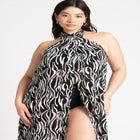 Cross Neck Cover Up Tunic image number null