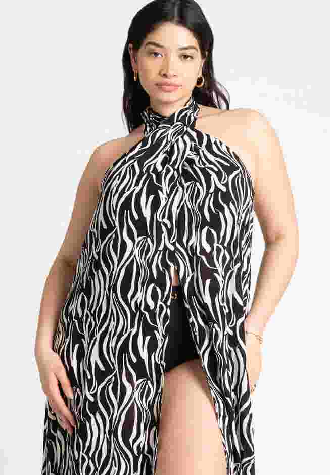 Cross Neck Cover Up Tunic image number 2