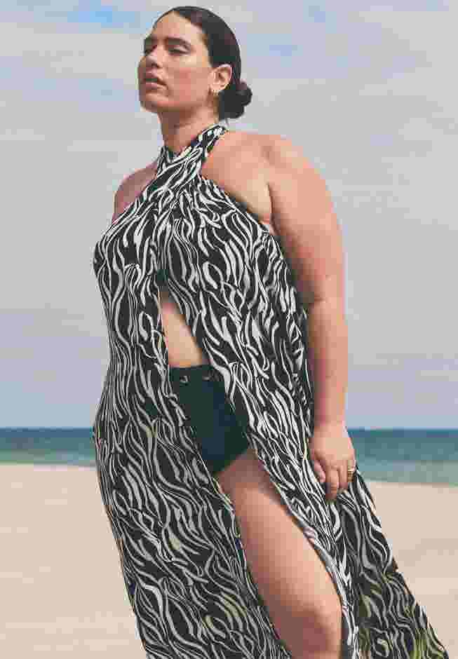 Cross Neck Cover Up Tunic image number 4